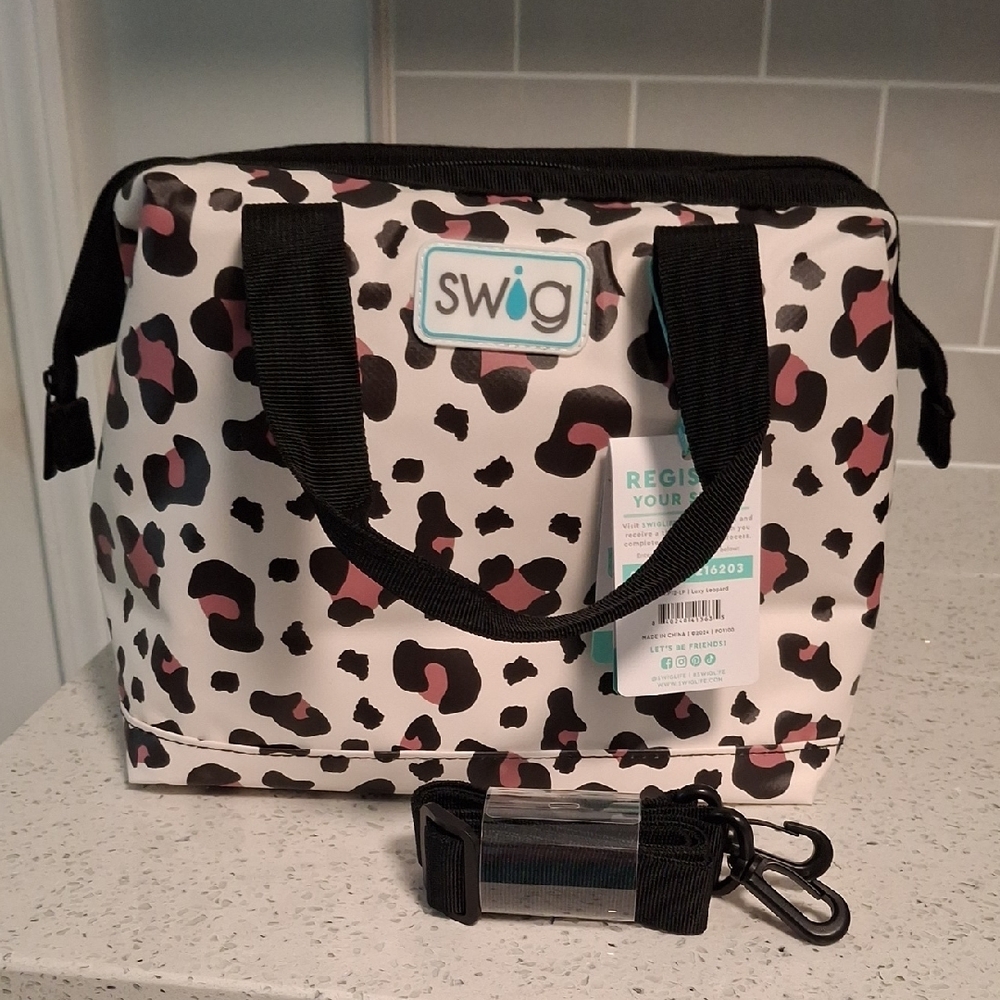 SWIG LIFE Pack 12 Personal Cooler LUXY LEOPARD print